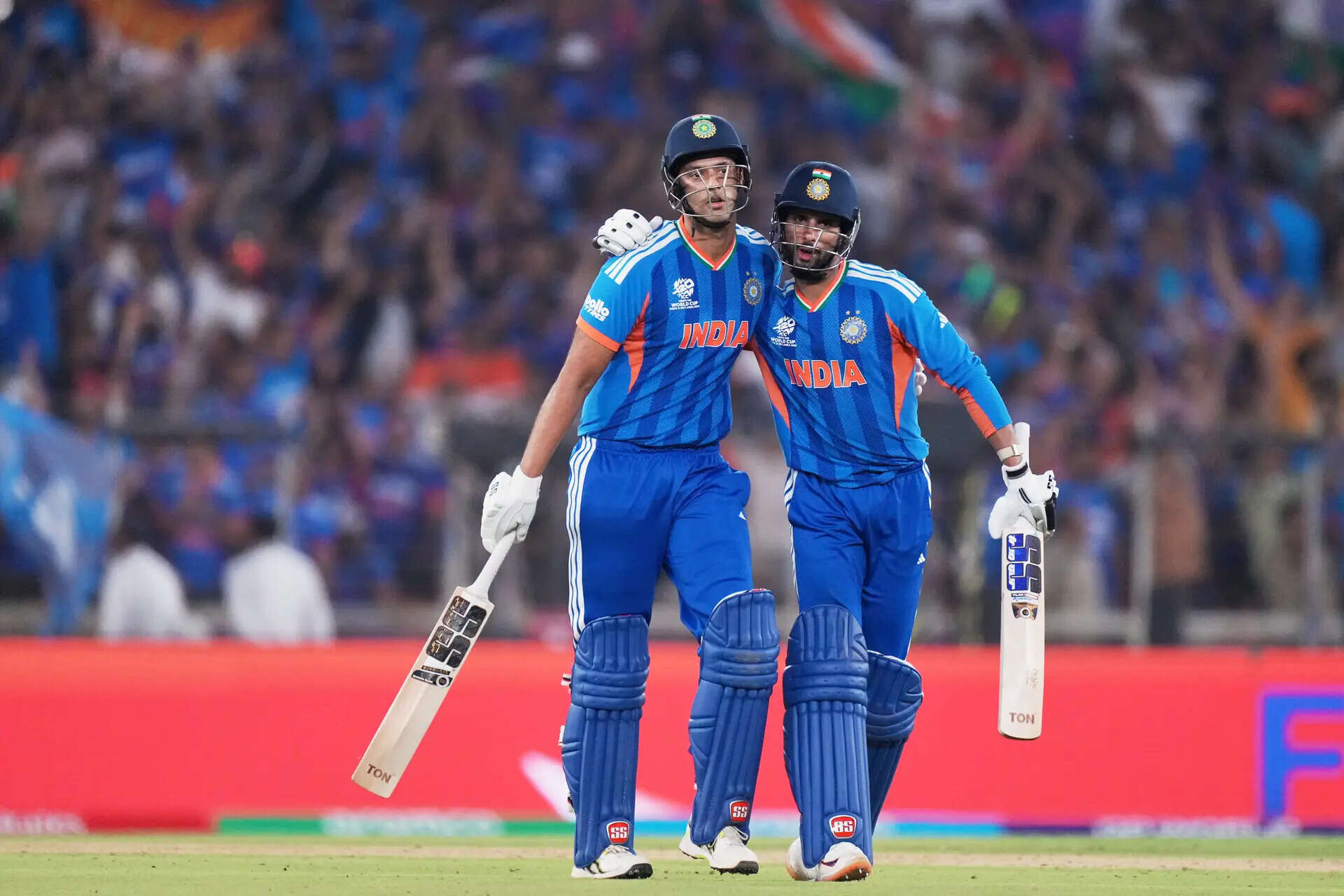 Shivam Dube and Tilak Varma