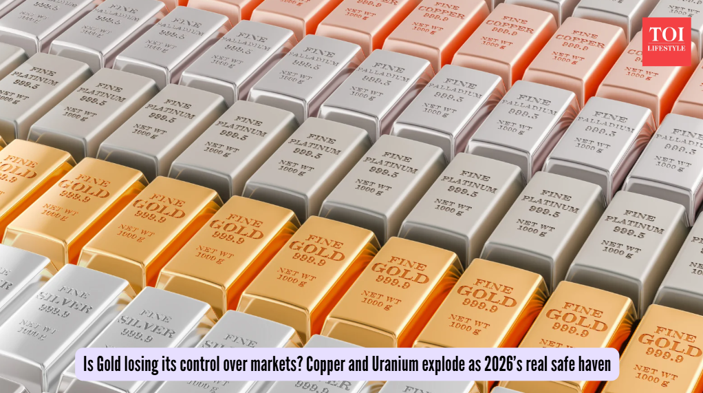Is Gold losing its control over markets? Copper and Uranium explode as 2026’s real safe haven