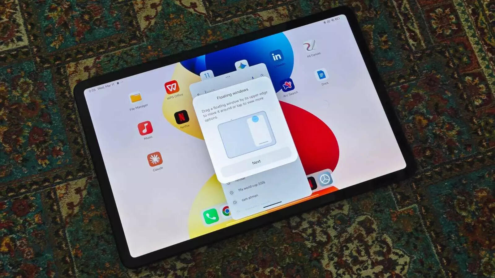 Runs on easy to navigate HyperOS 2