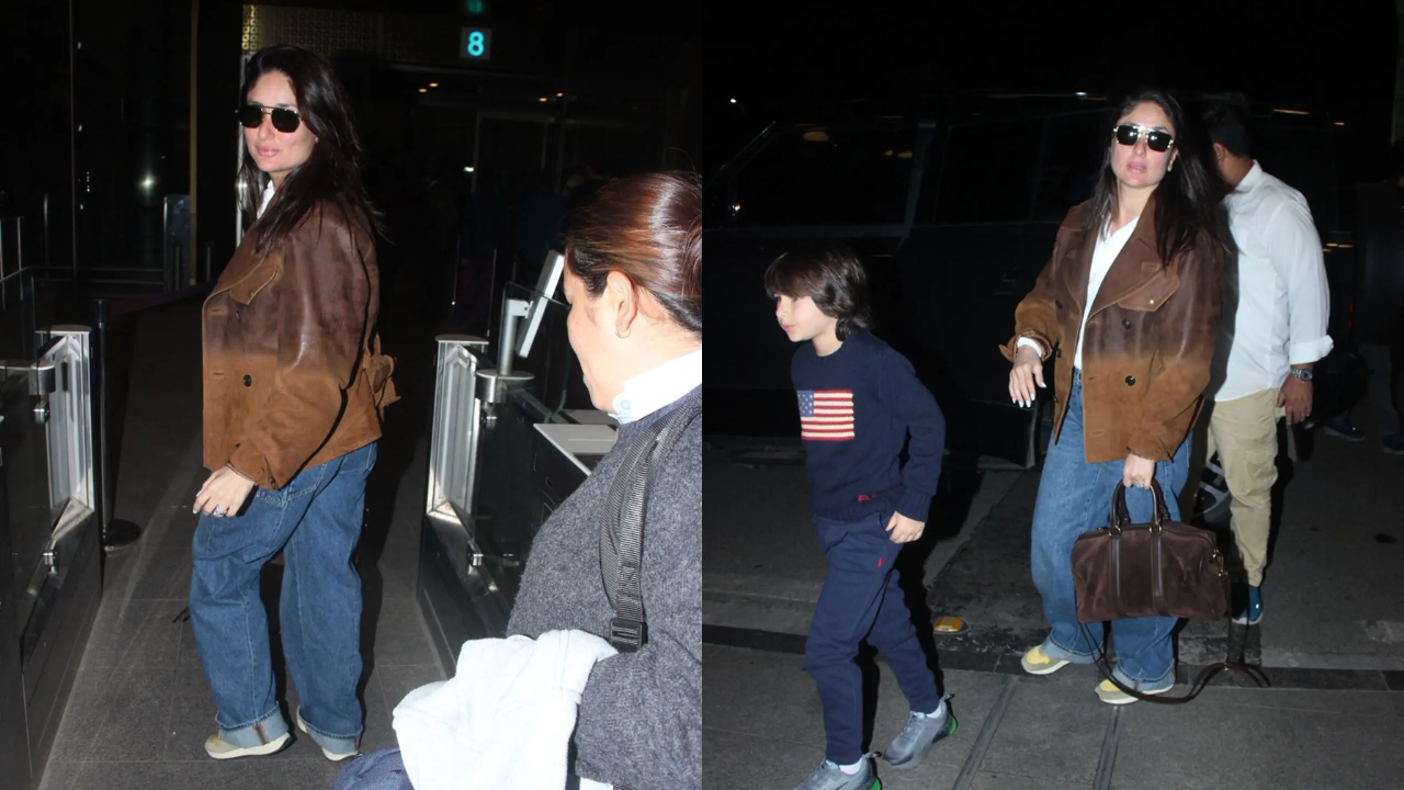 Kareena Kapoor Khan Steps Out In Ralph Lauren