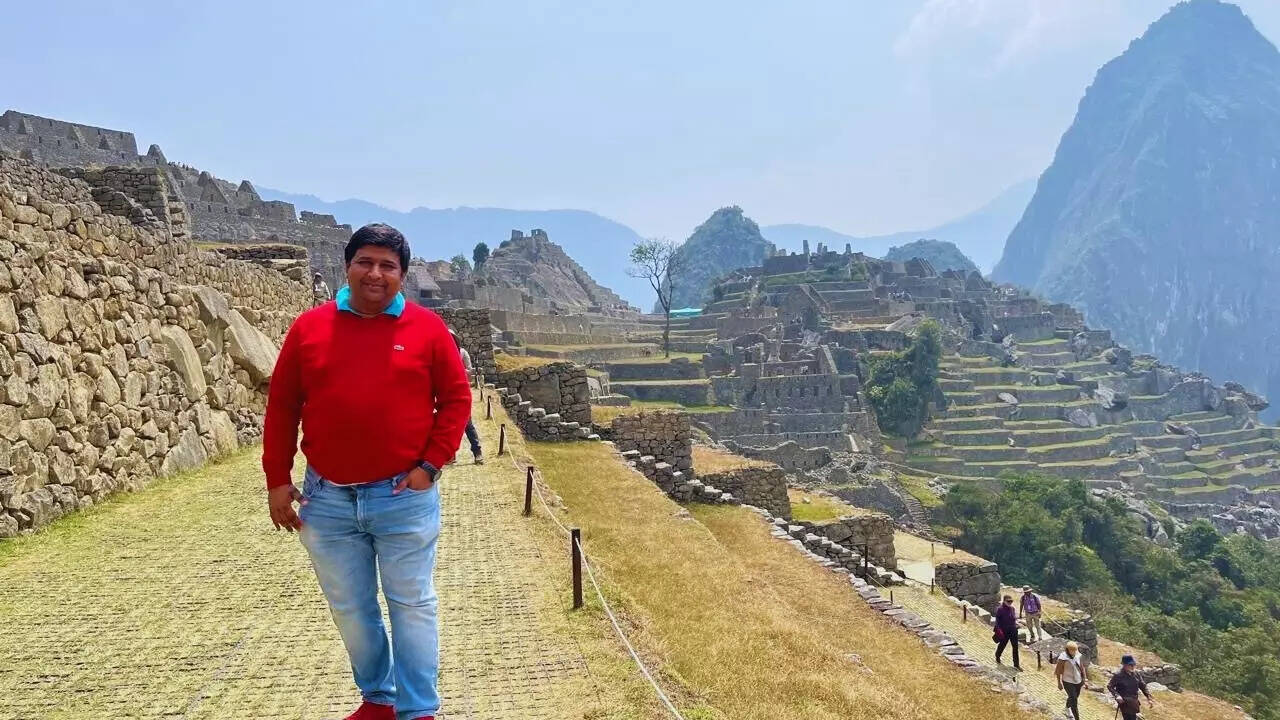 Sujoy Kumar Mitra in Machu Picchu