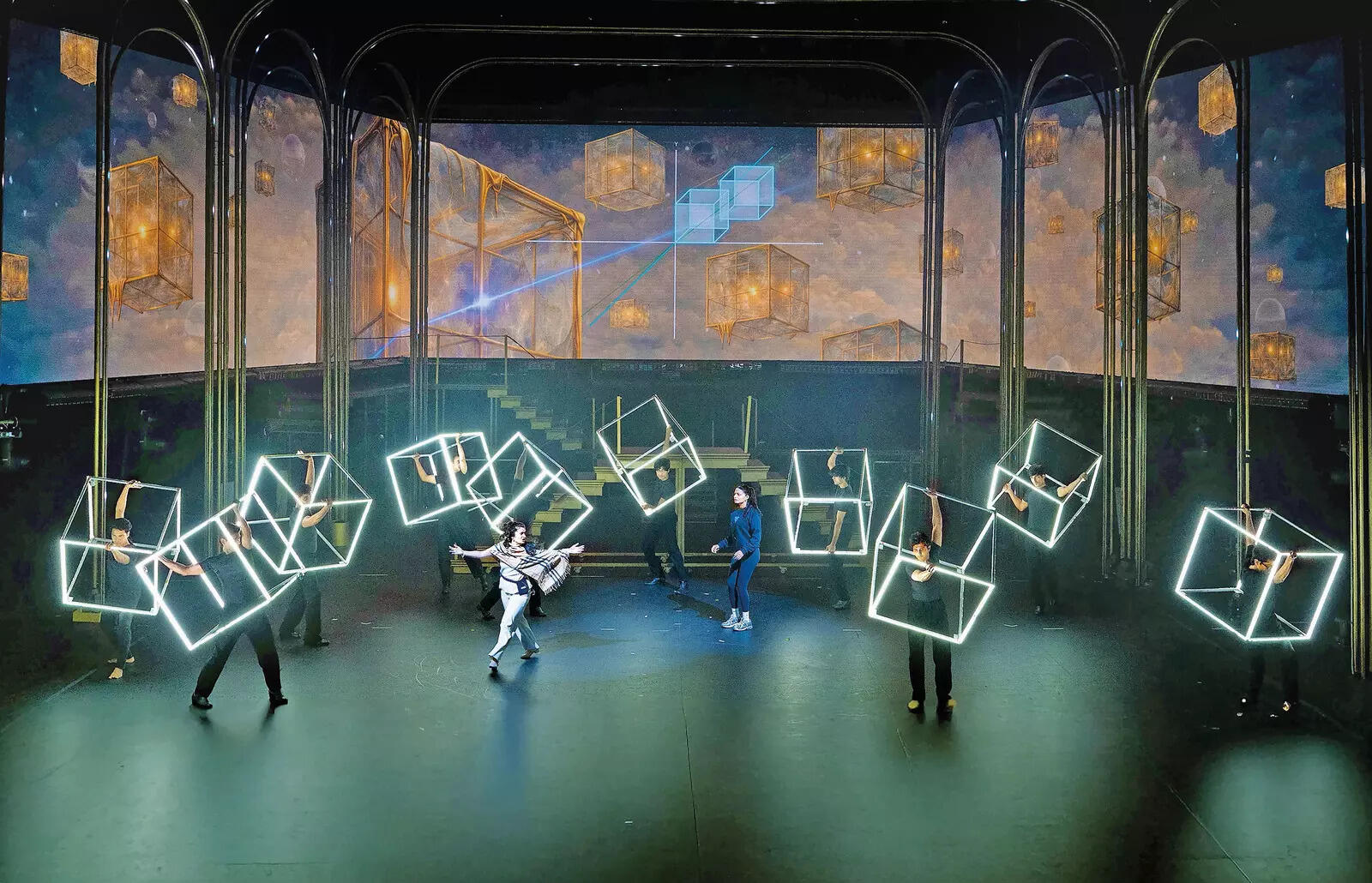 Tesseract Rehearsal Day