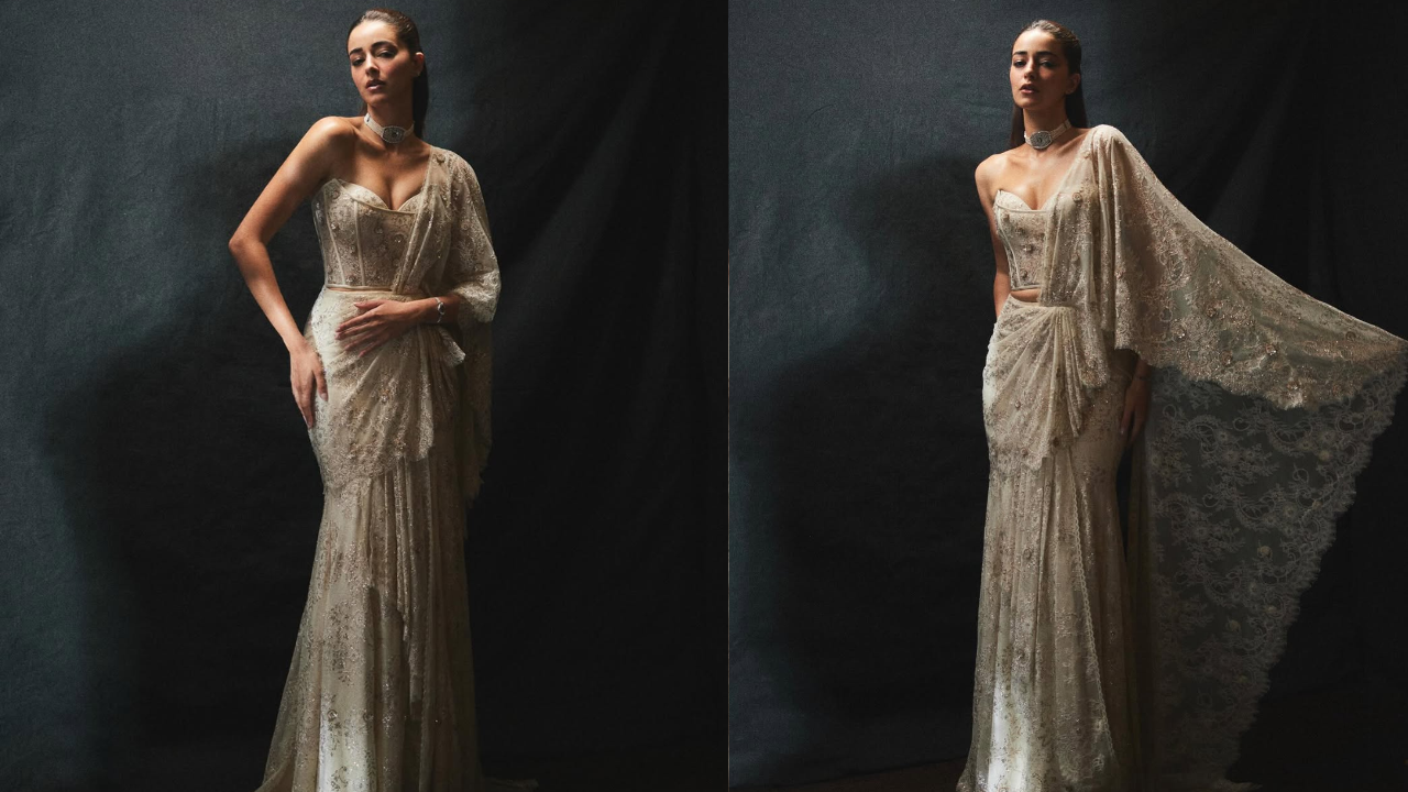 Ananya Panday Brings Drama To The Drape
