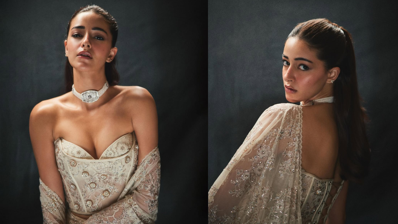 Ananya Panday Makes A Case For The Modern Saree