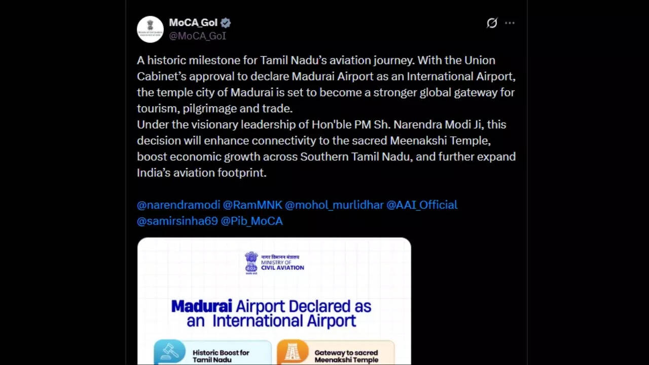 Ministry of Civil Aviation, Govt of India on X