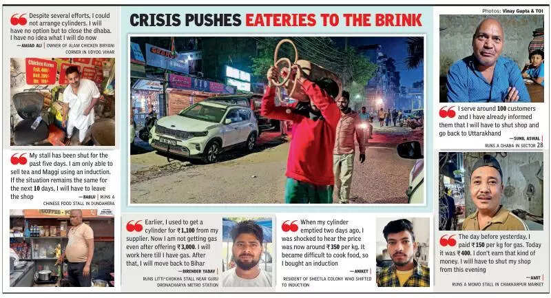 For food vendors in Gurgaon, it feels like Covid all over again