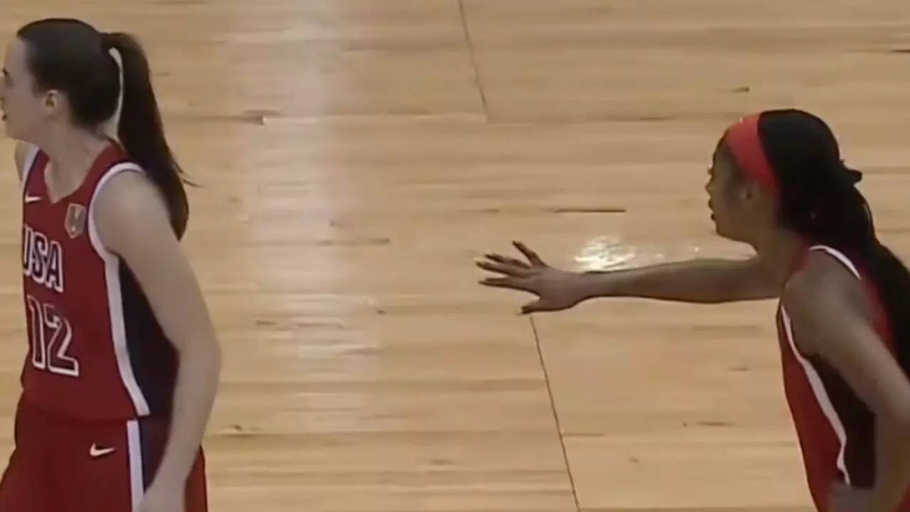 TruTv/ ScreanGrab Caitlin Clark and Angel Reese