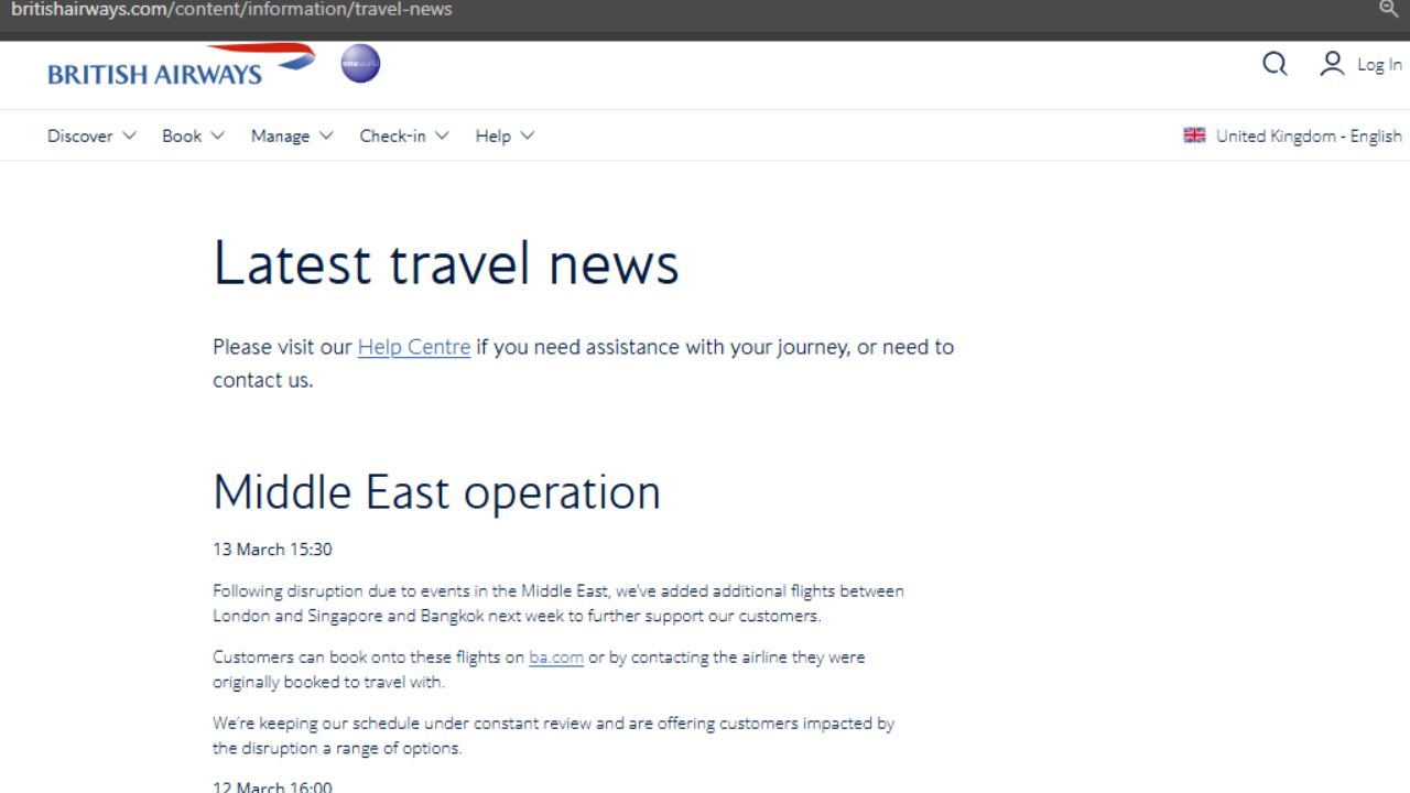 பிரிட்டிஷ் ஏர்வேஸ்