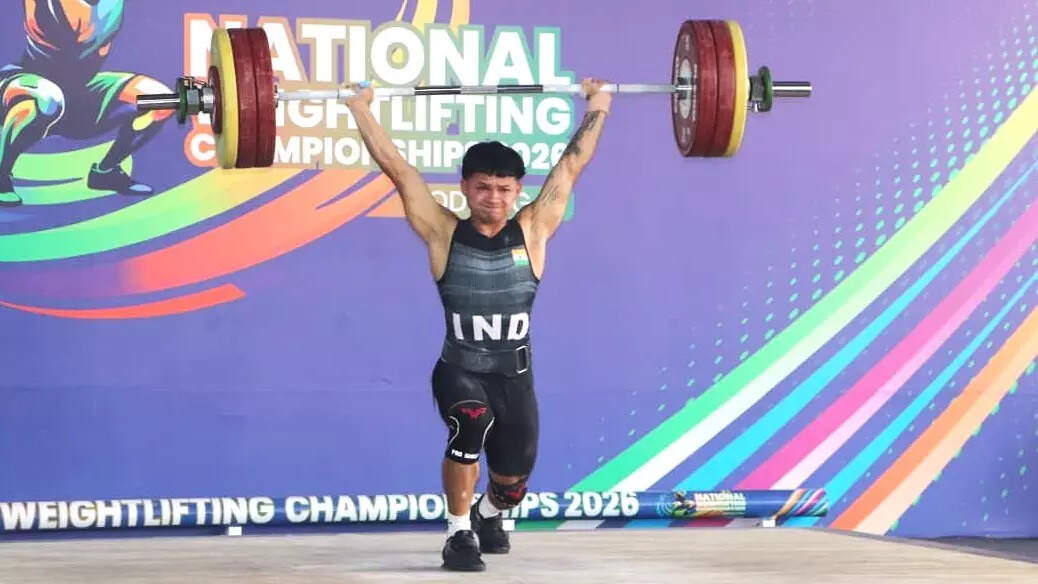 Jeremy Lalrinnunga during the nationals last month