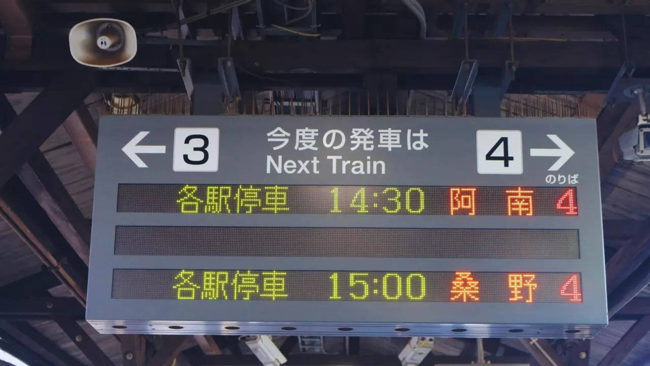 Train schedule in Japan Train schedule in Japan