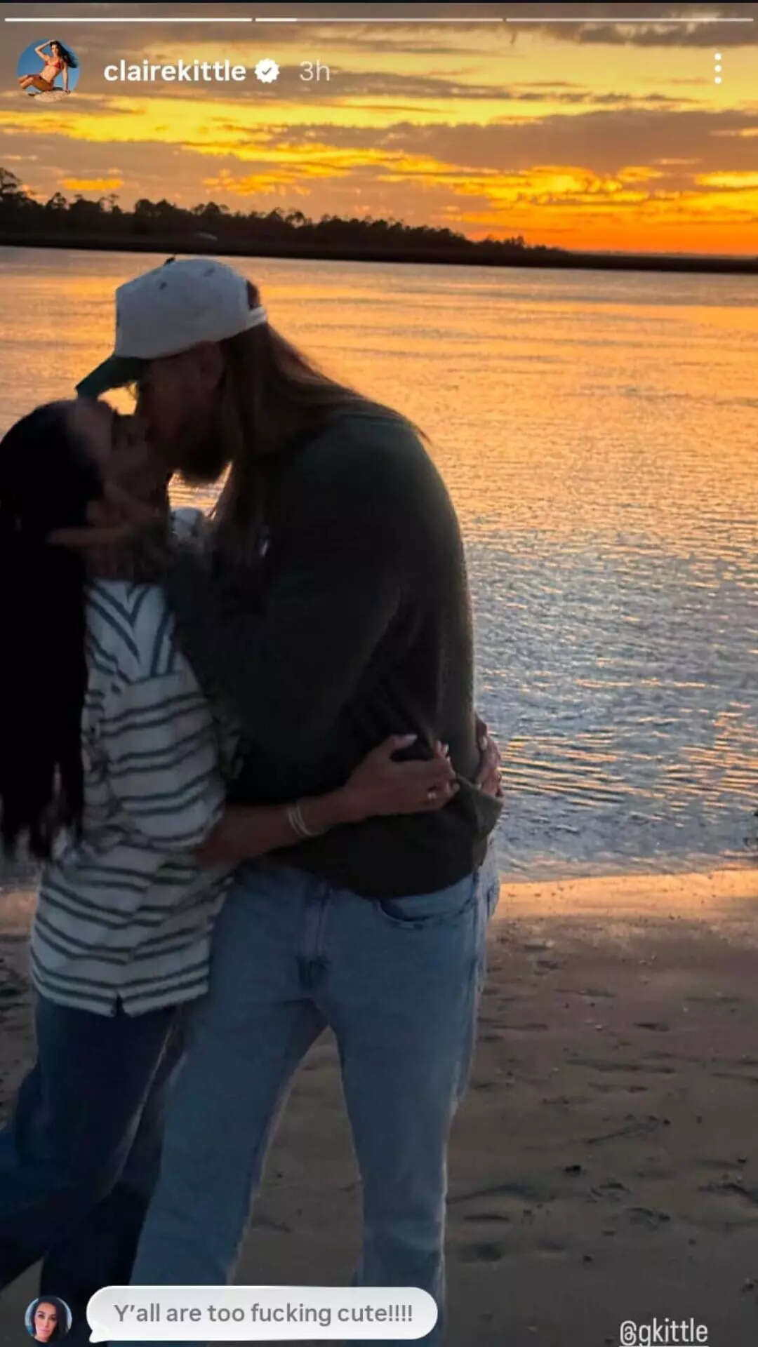 George Kittle- Claire Kittle