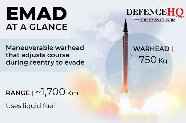 Emad missile