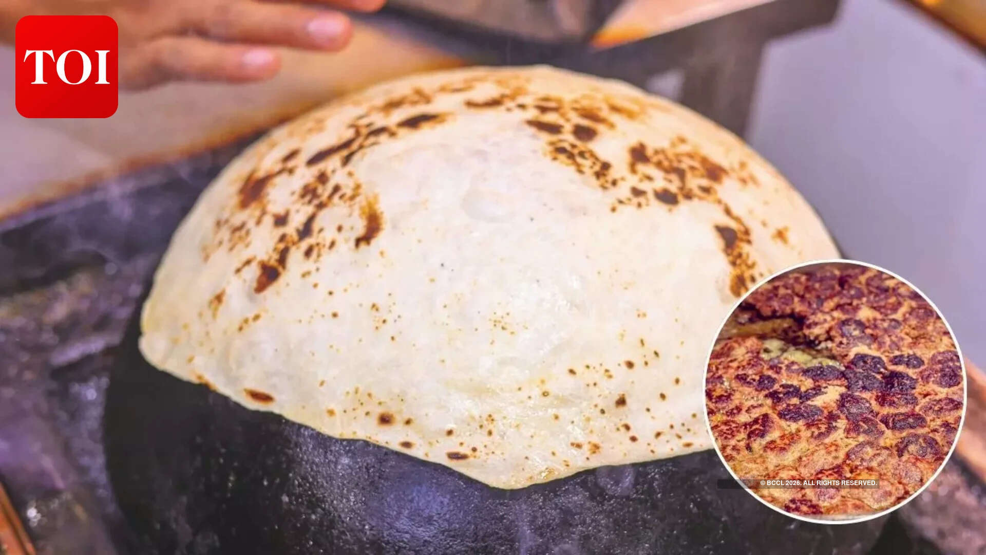 Ulta tawa, kebabs (inset)