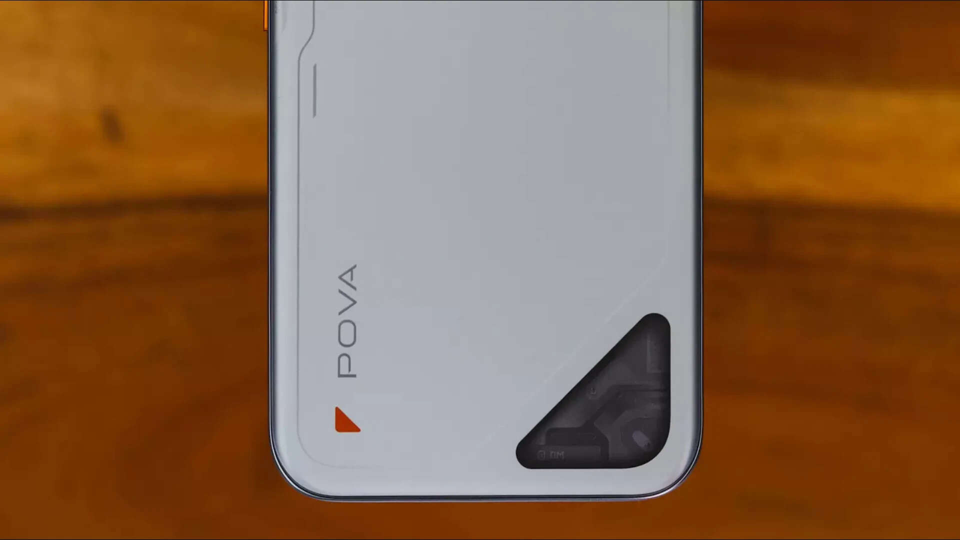 The layered textures and sharp accents that define the Pova Curve 2’s design language