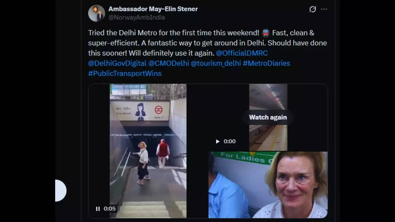 Norway’s Ambassador to India, May-Elin Stener on X