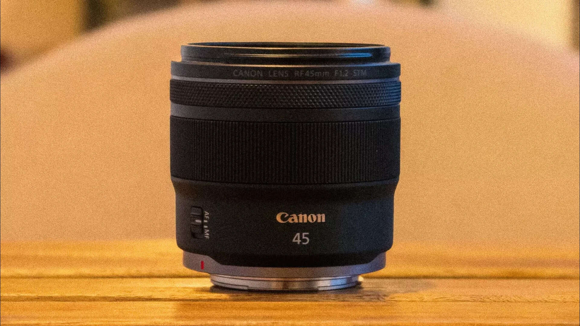 ​<em>The RF 45mm f/1.2 STM—346 grams, around Rs 40,000, and the most affordable f/1.2 lens Canon has ever made.</em>​