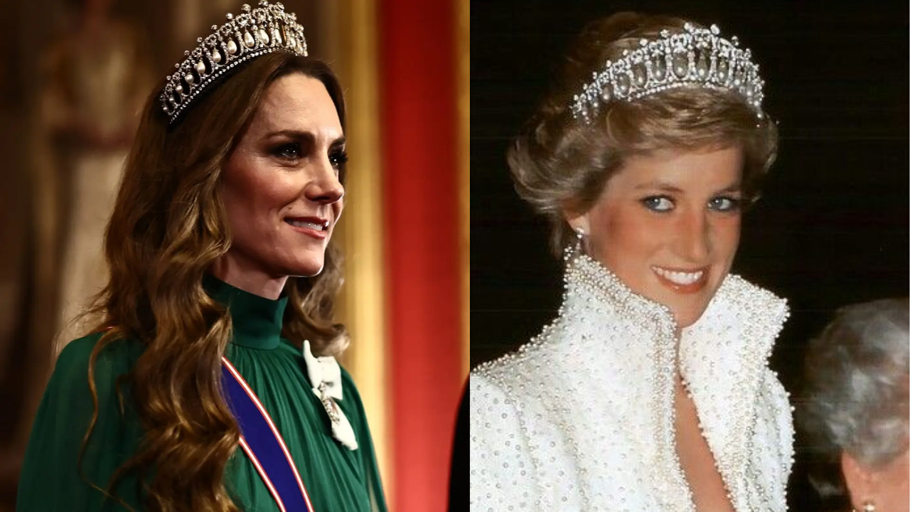 Kate Middleton Dazzles in Princess Diana’s Tiara