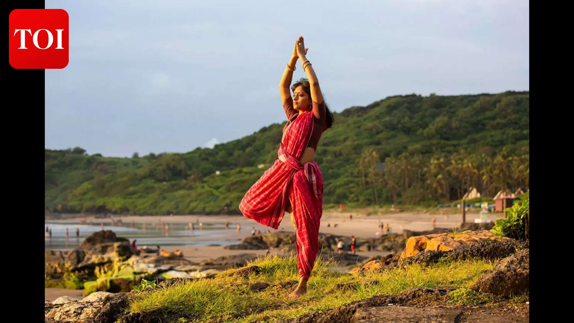 Ninoshka Alvares, fashion designer find peace and happiness doing yoga