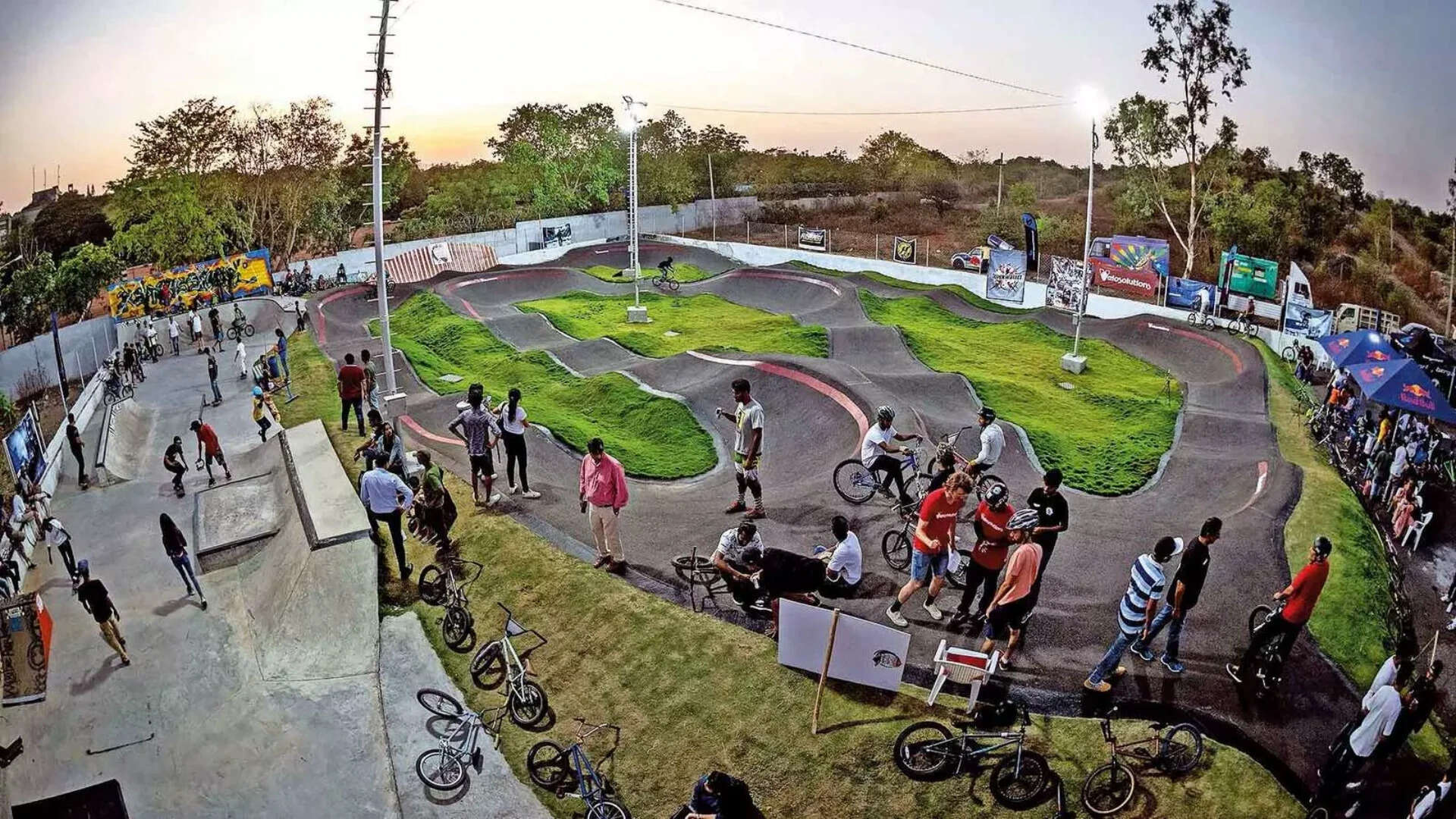 Hyderabad skateboarding and BMX community