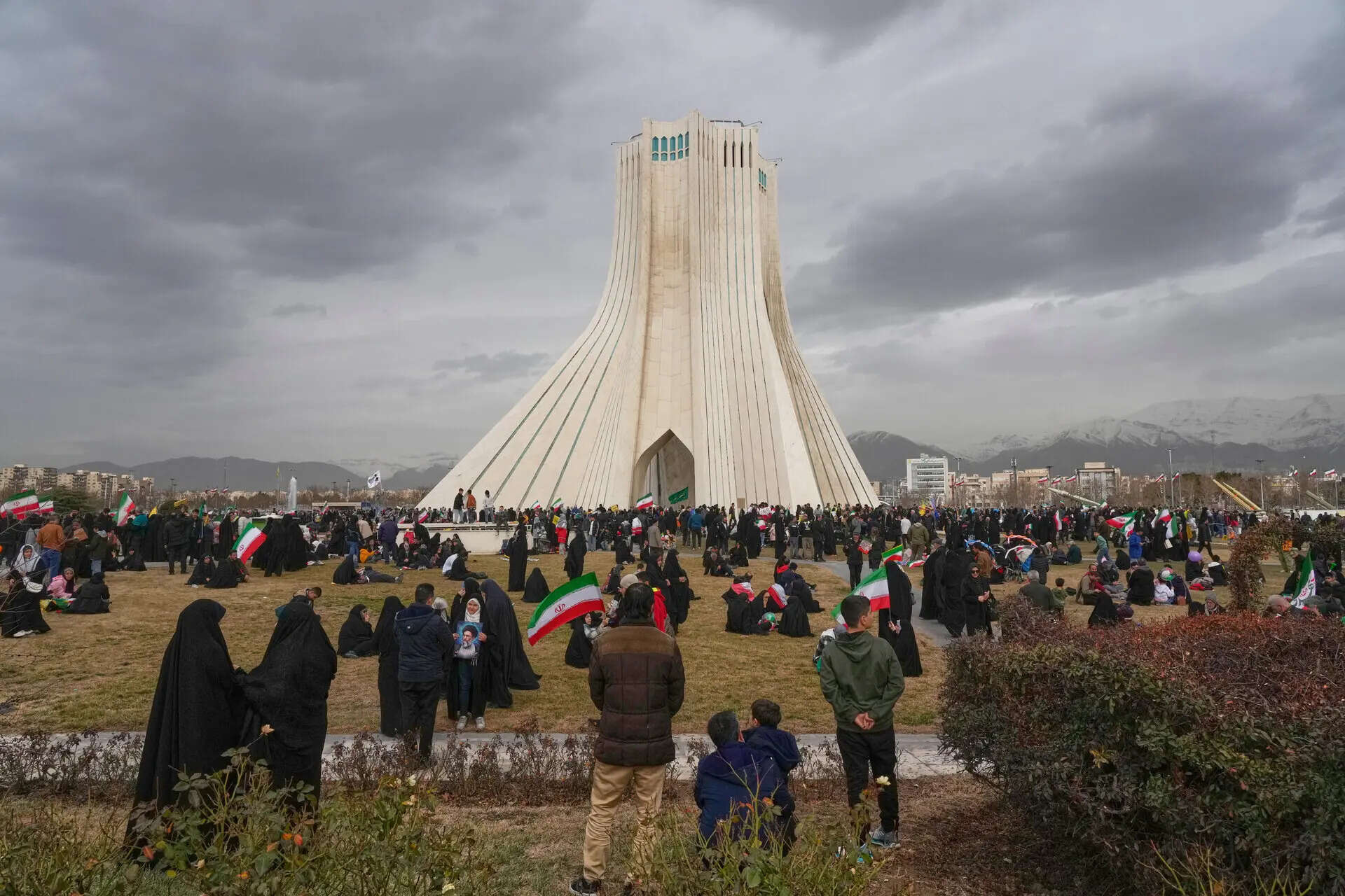 Photos show rally in Tehran marking anniversary of Iran's 1979 Islamic Revolution