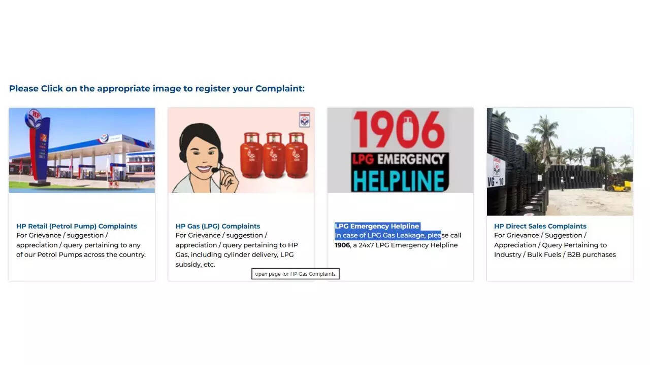 Official website HP Gas