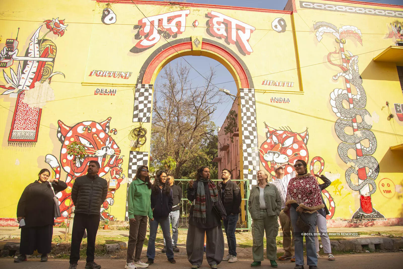 In Delhi, where scale and speed often dominate experience, an art walk introduces a different tempo: Anoushka Rabha