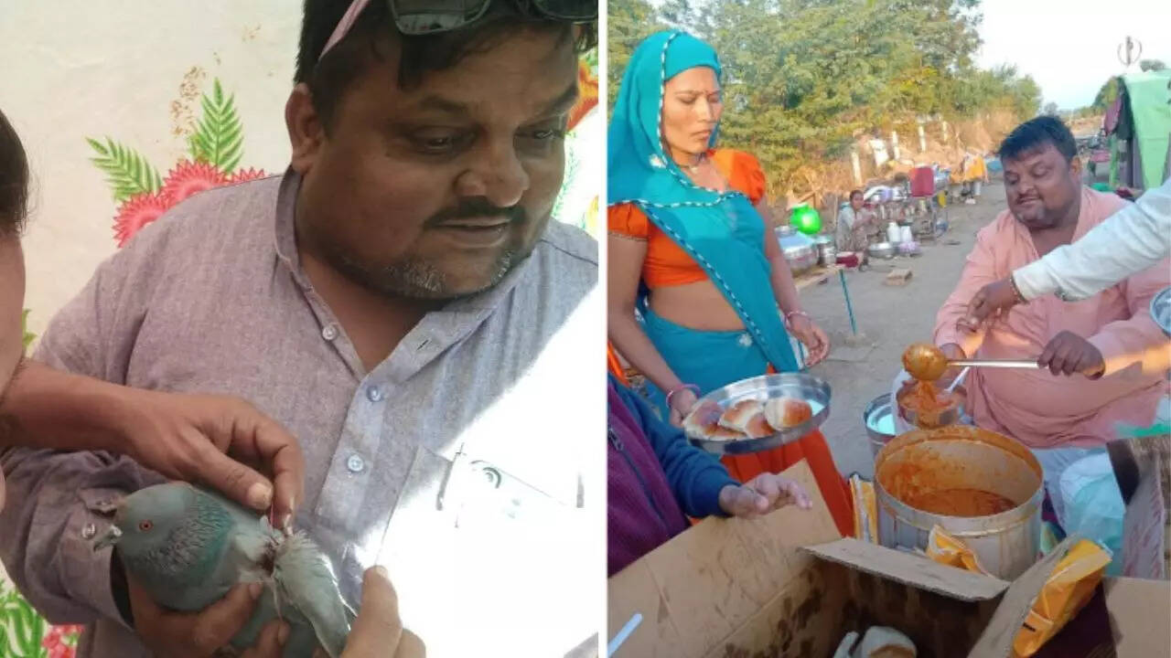 "I started feeding animals 17 years ago, and my life began to change": Ahmedabad’s ‘Monkey Man’ on how kindness altered his destiny Image: Swapnil Soni