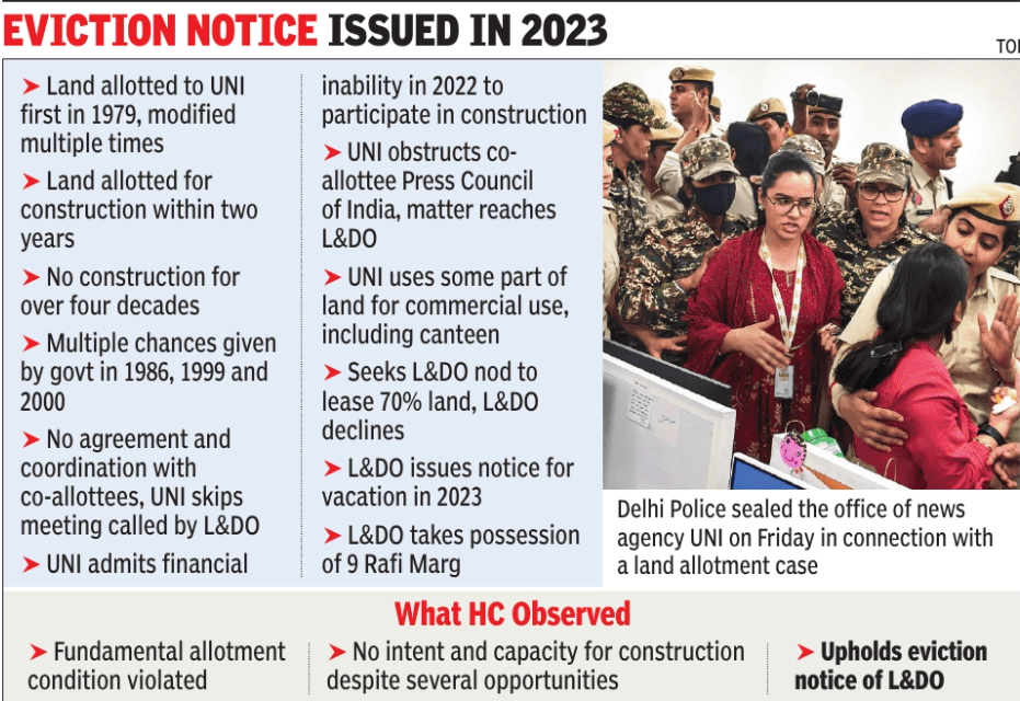 High court backs eviction, says no excuse for lapse