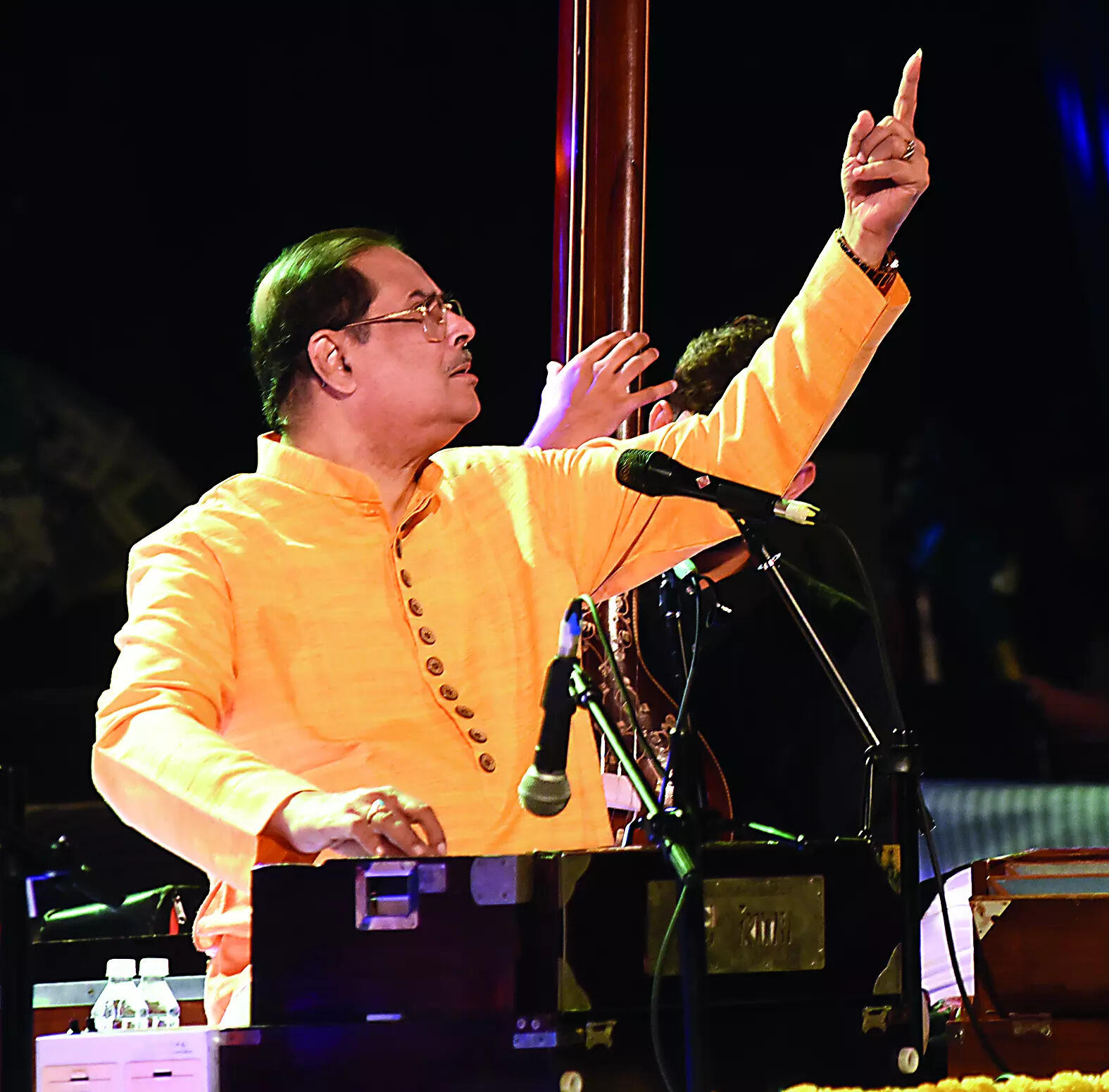 Pt Ajoy Chakrabarty performing at Swara Sandhya–Swara Sankranthi 2026 p5_ss_4F5CDD9C-0B71-4214-B8D6-897E632E33F9