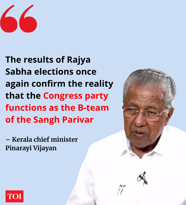 Kerala CM on Congress