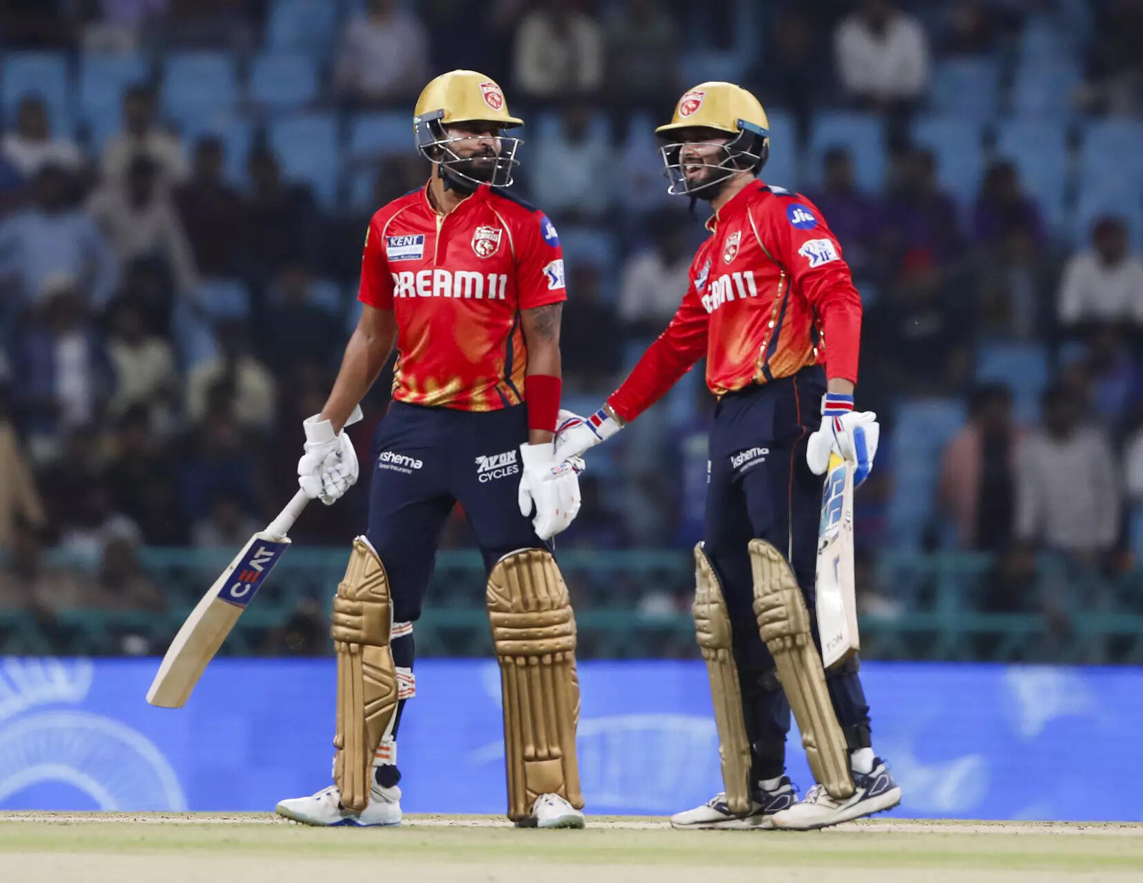 Shreyas Iyer and Nehal Wadhera