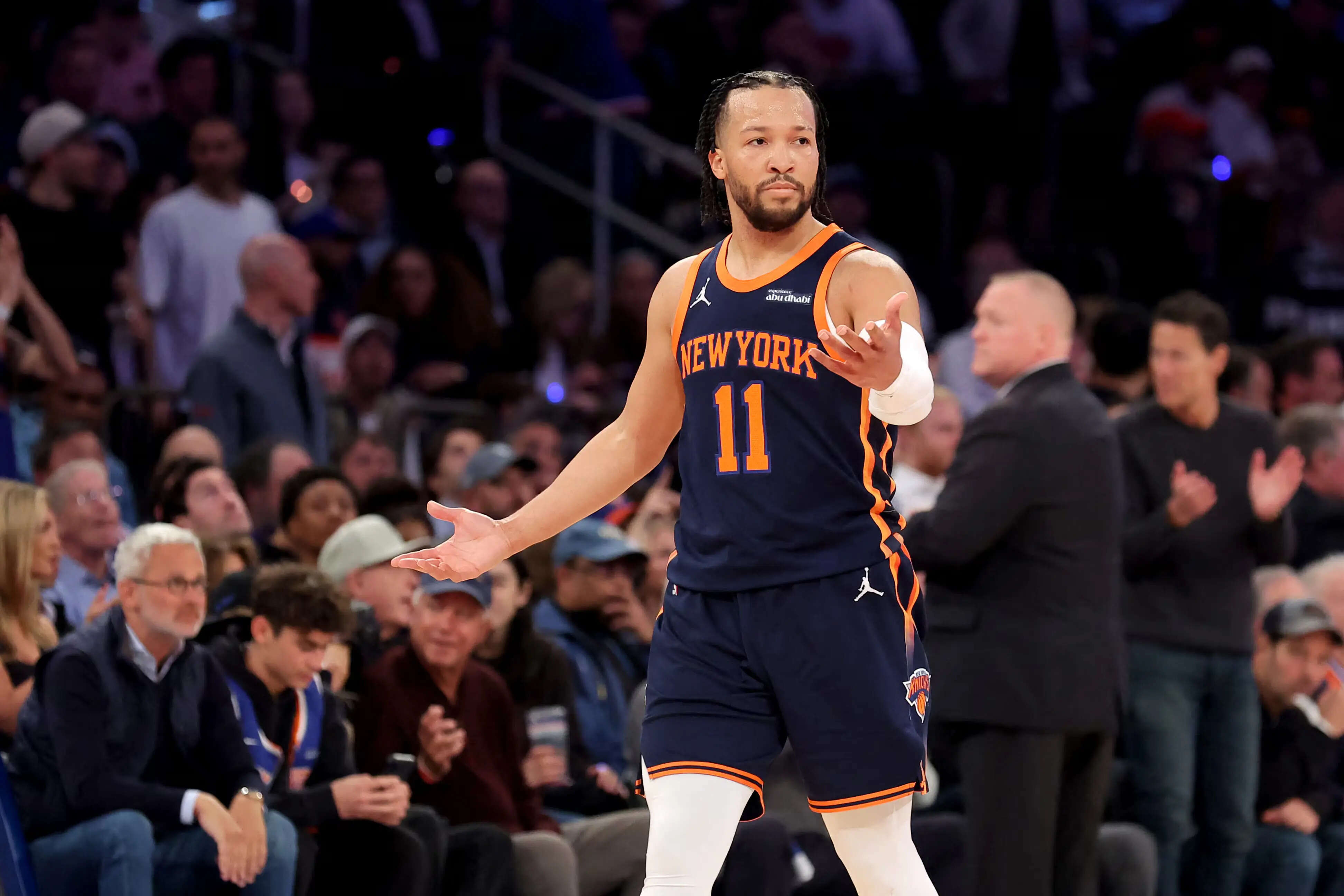 Jalen Brunson's injury report (May 1, 2025)