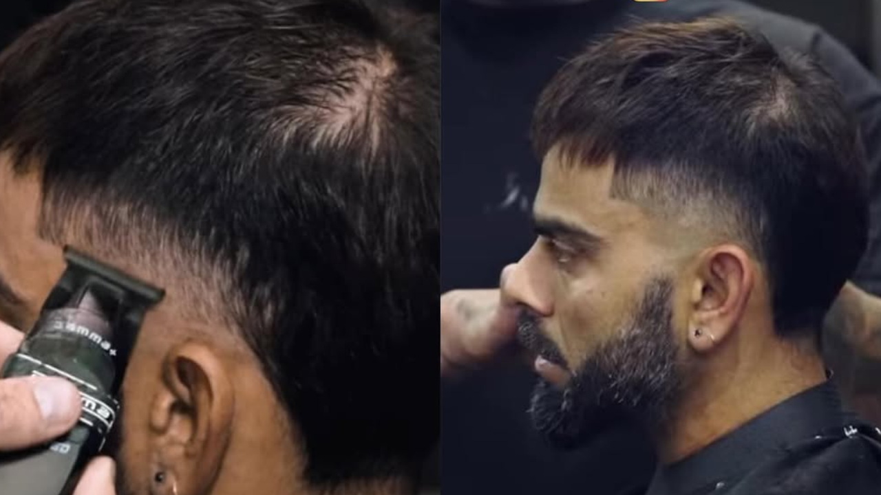 Virat Kohli Debuts Fresh Hairstyle