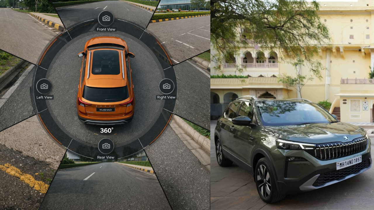 Kushaq facelift does not offer 360 degree camera