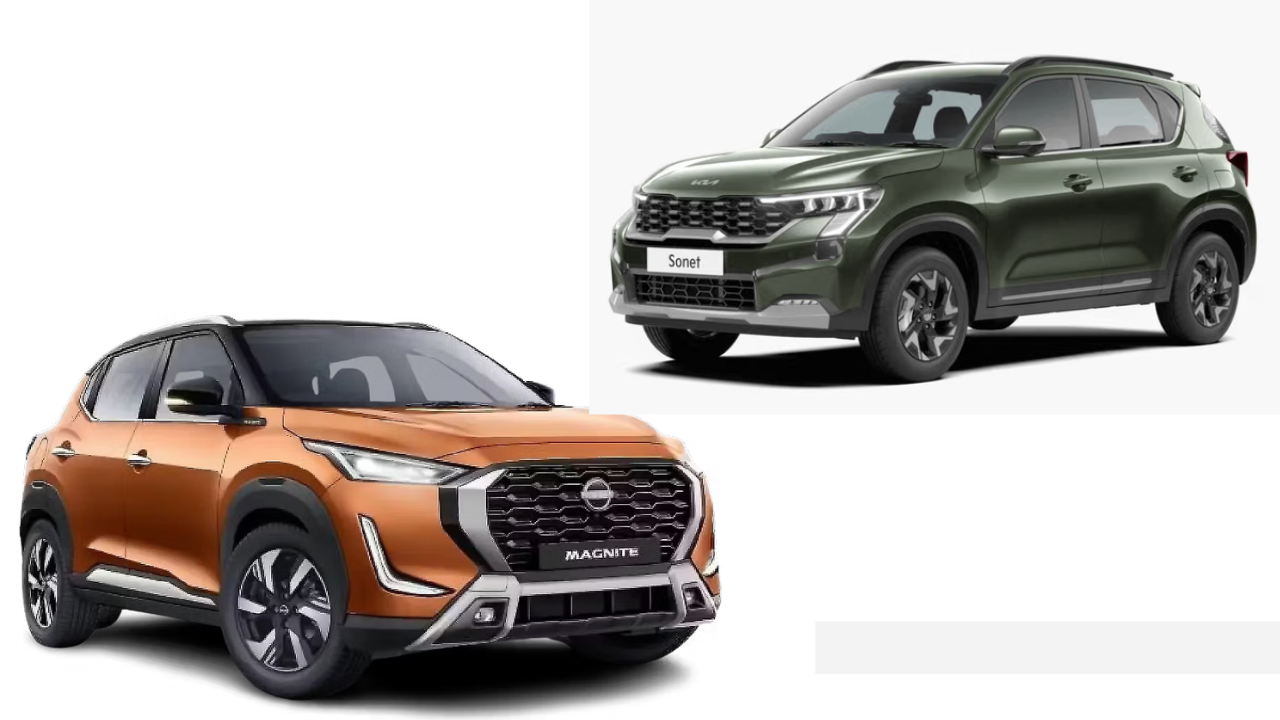Nissan Magnite and Kia Sonet