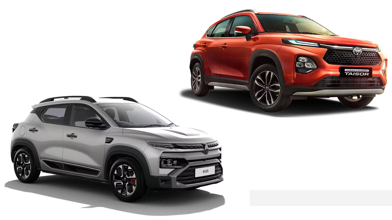 Toyota Taisor and Renault Kiger