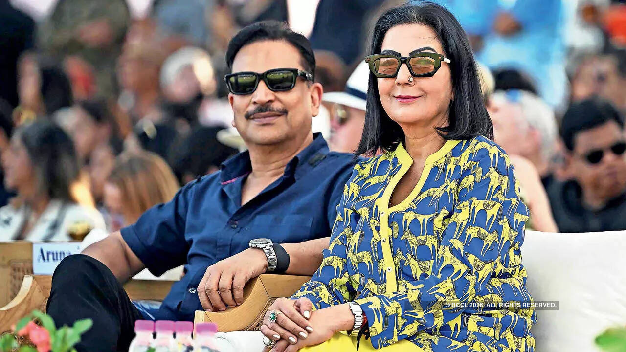 Rajiv Pratap Rudy and Neelam Pratap Rudy