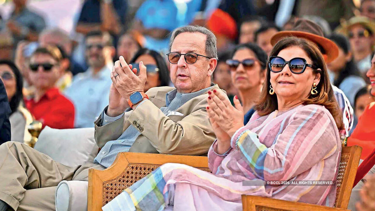 Italian Ambassador Antonio Bartoli and Ester Bartoli