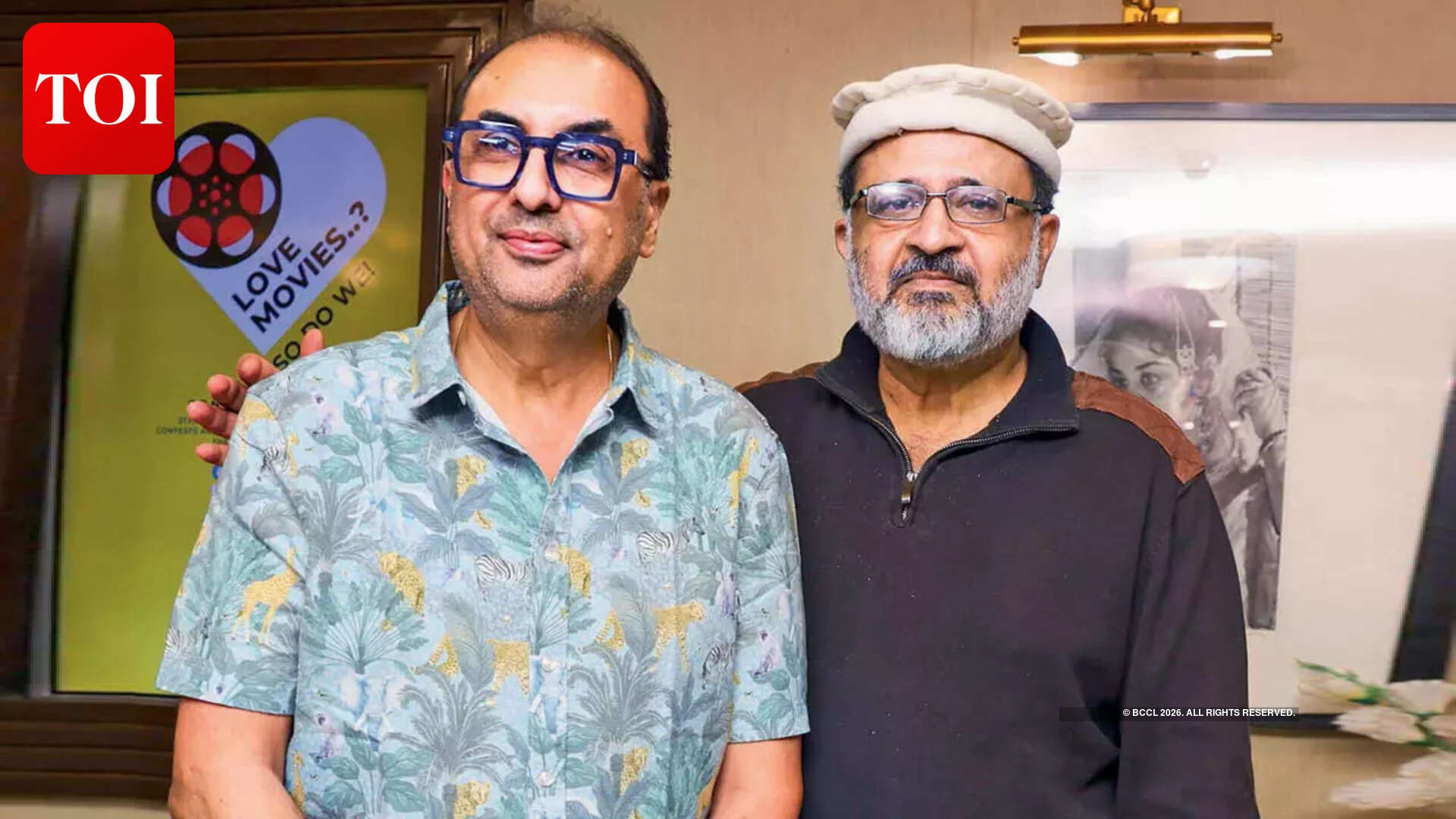 Shivendra Singh Dungarpur and Arjun Raina