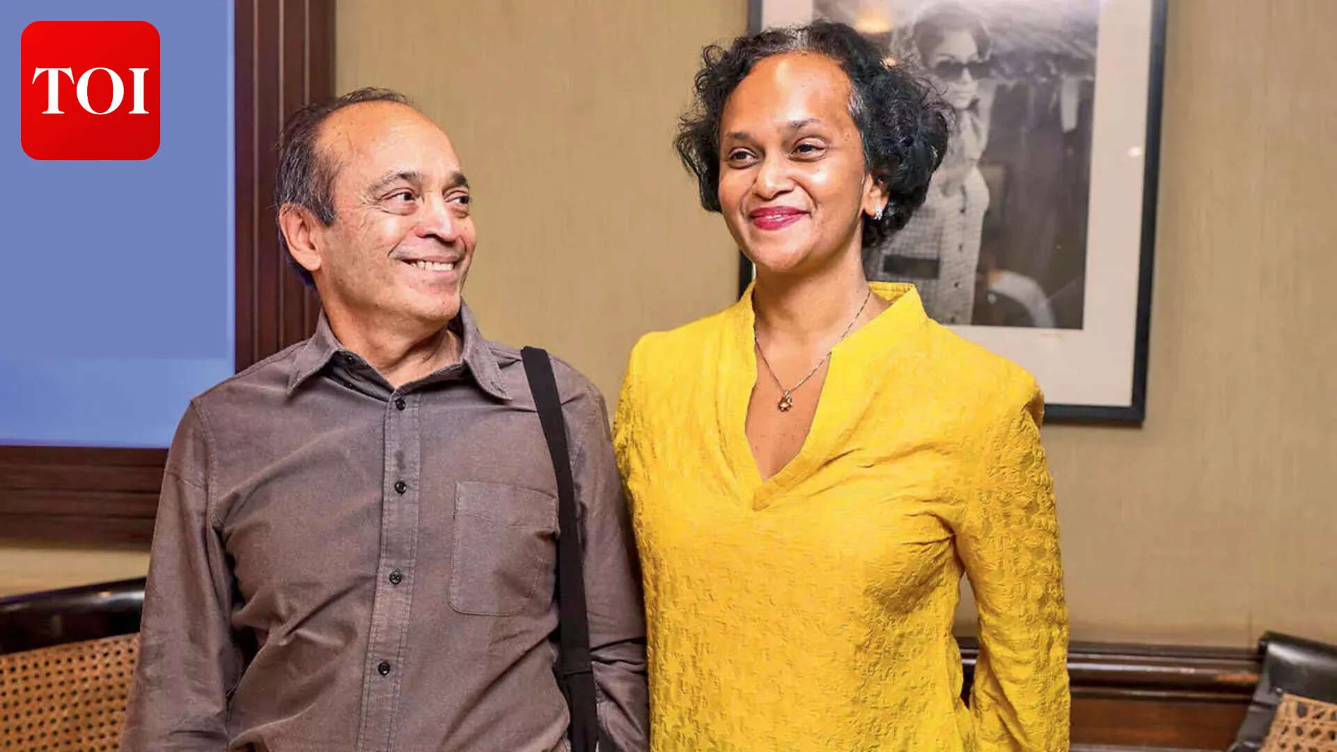 Vikram Seth and Teesha Cherian