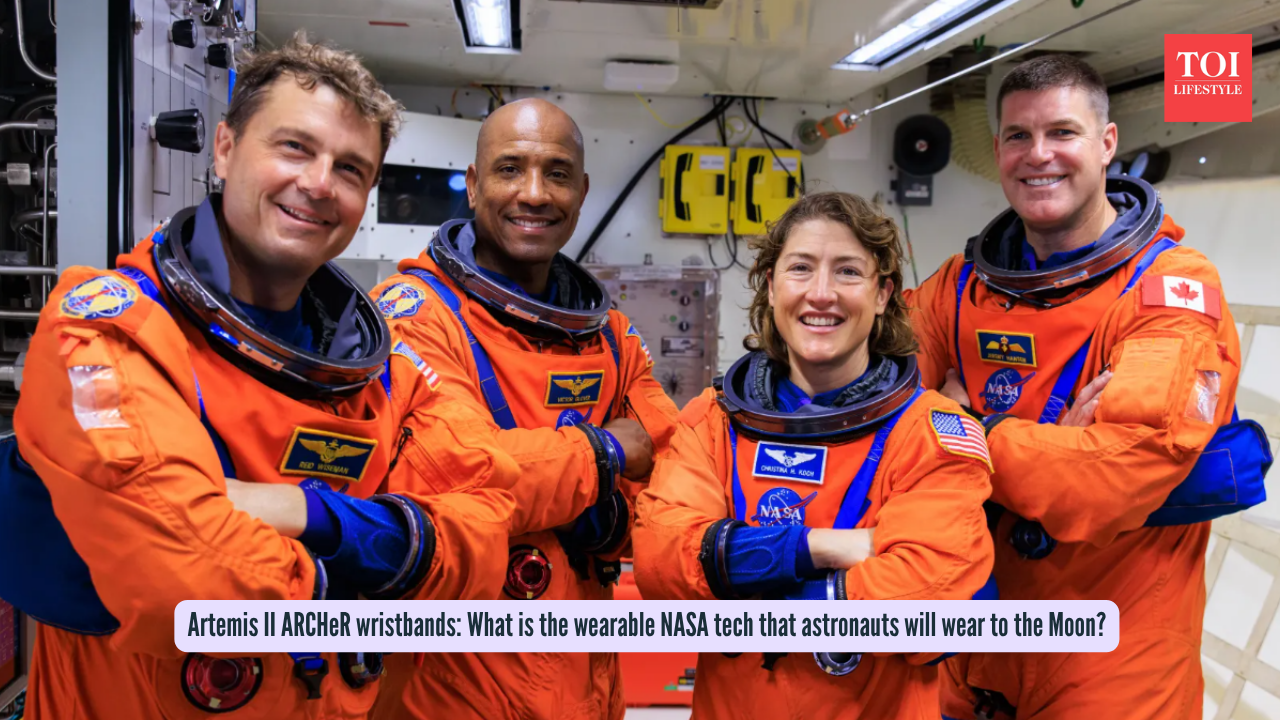 Artemis II ARCHeR wristbands What is the wearable NASA tech that astronauts will wear to the Moon