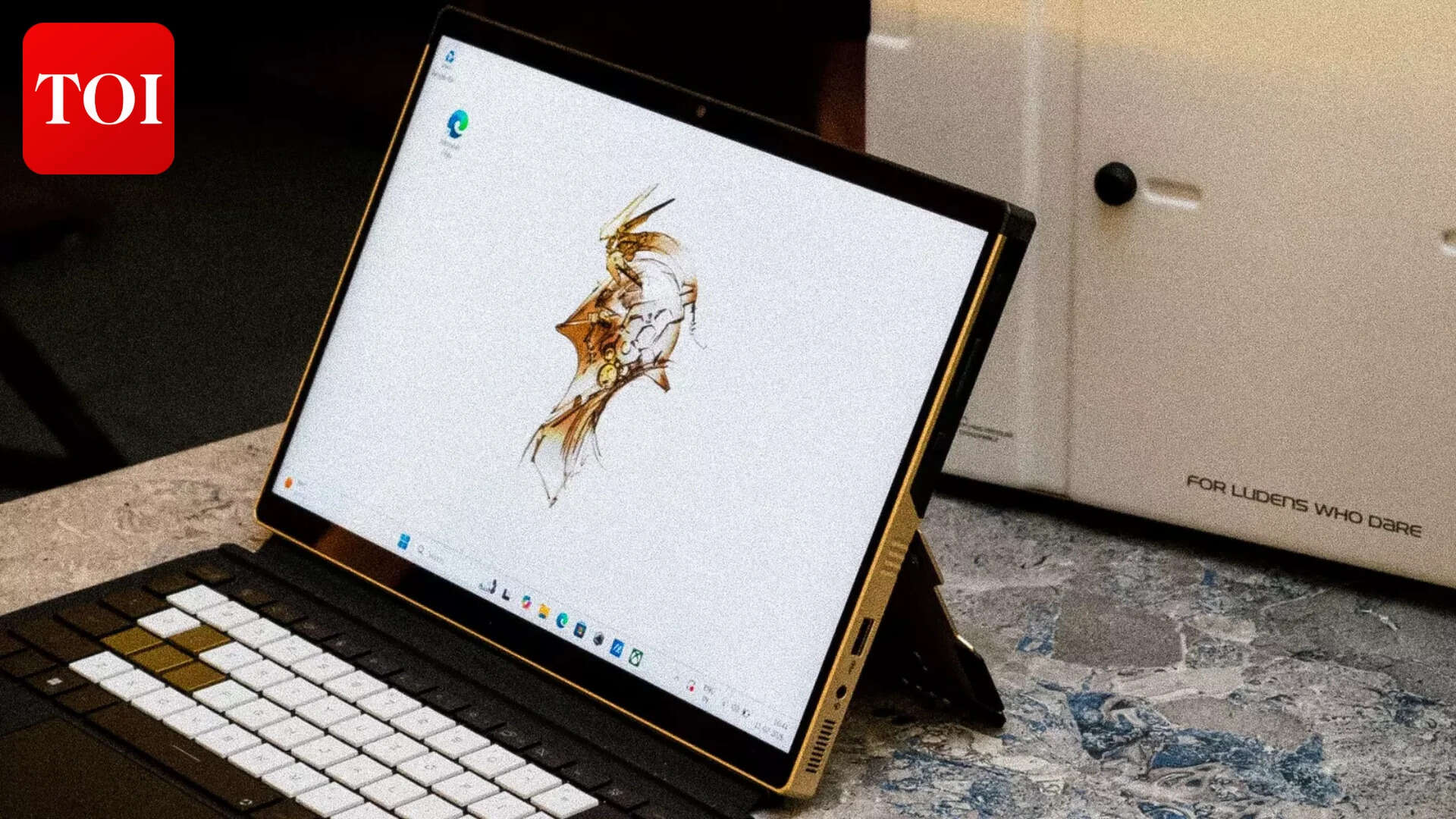 The Z13 KJP in its natural habitat. The hardware underneath is as considered as everything you can see.