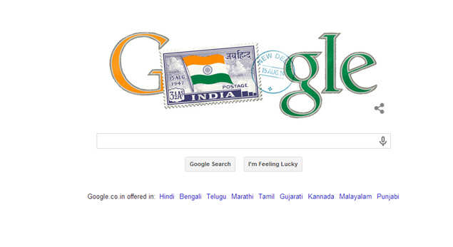Google celebrates India's Independence Day with a doodle - The Times of ...
