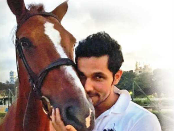 Randeep Hooda with his mare