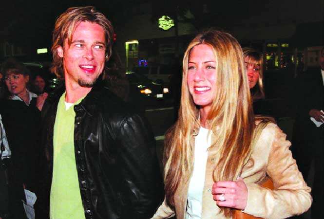 Brad Pitt and Jennifer Aniston