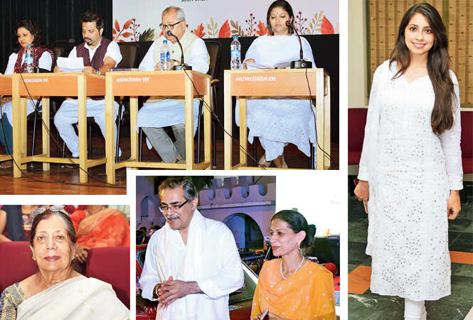 Clockwise from left (L-R) Asmita, Sumanto, Jameel Gulrays and Ila, Aashna Chhabra , Udaijit & Sona Singh and Qamar Rehman (BCCL/ Farhan Ahmad Siddiqui)