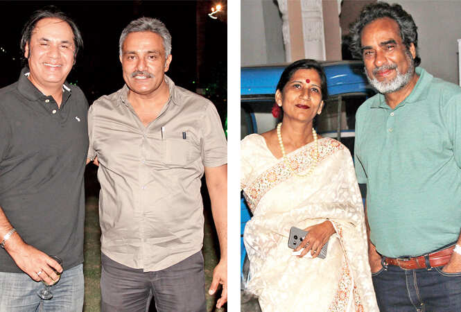 (L) Mickey Kohli (L) and Anurag Mishra (R) Kunjshree and Anant Jauhari (BCCL/ Aditya Yadav)