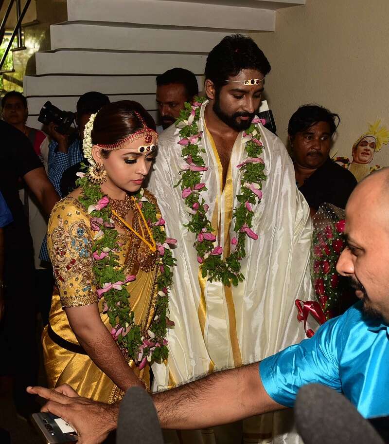 Actress Bhavana Marriage Photos