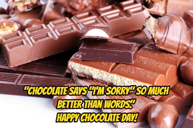 Chocolate day best wishes
