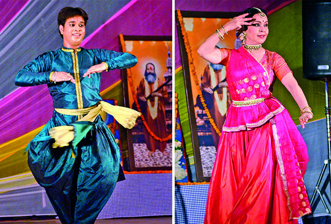 (L) An artist performing during the show (R) Malti (BCCL/ Pankaj Singh)